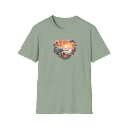 Sunset At Beach T-Shirt