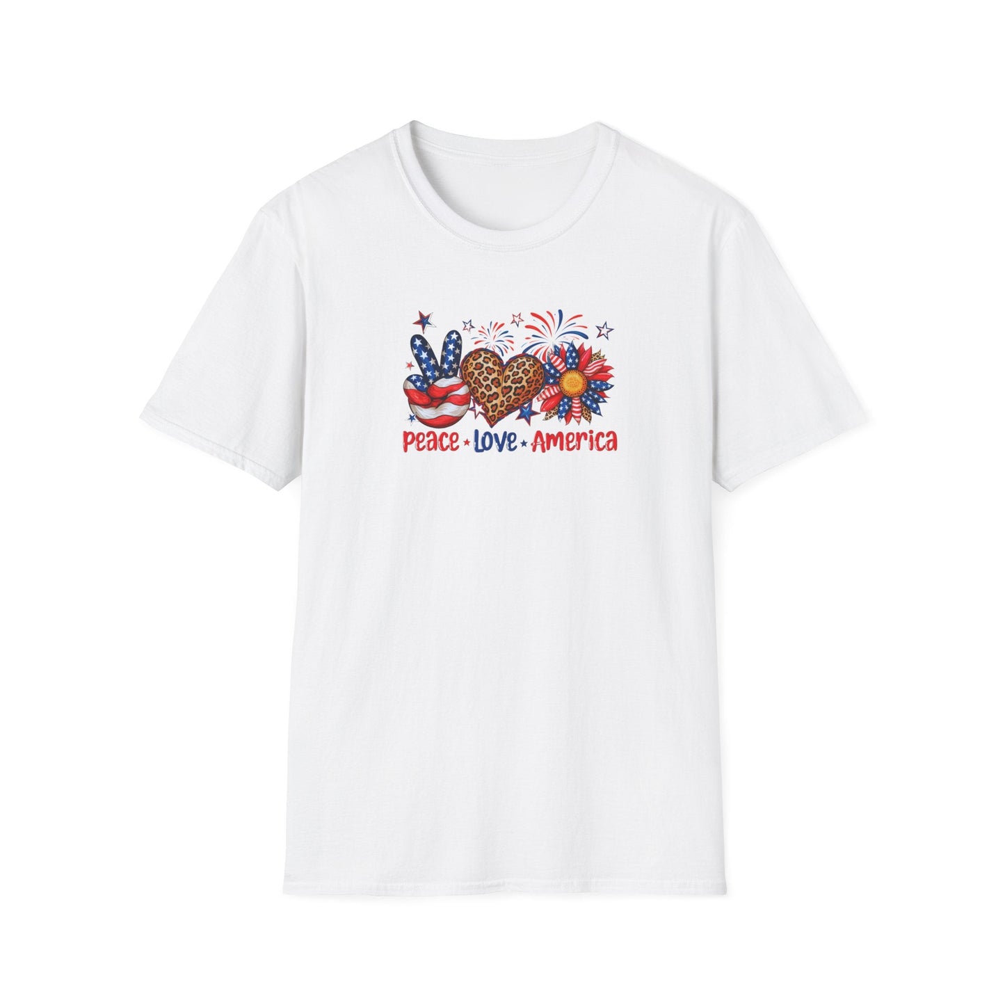 Peace Love America T-Shirt