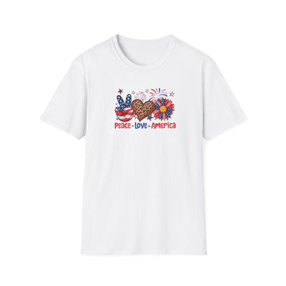 Peace Love America T-Shirt