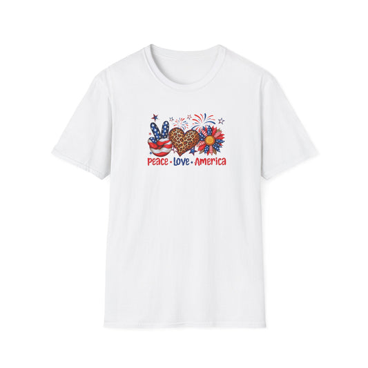 Peace Love America T-Shirt