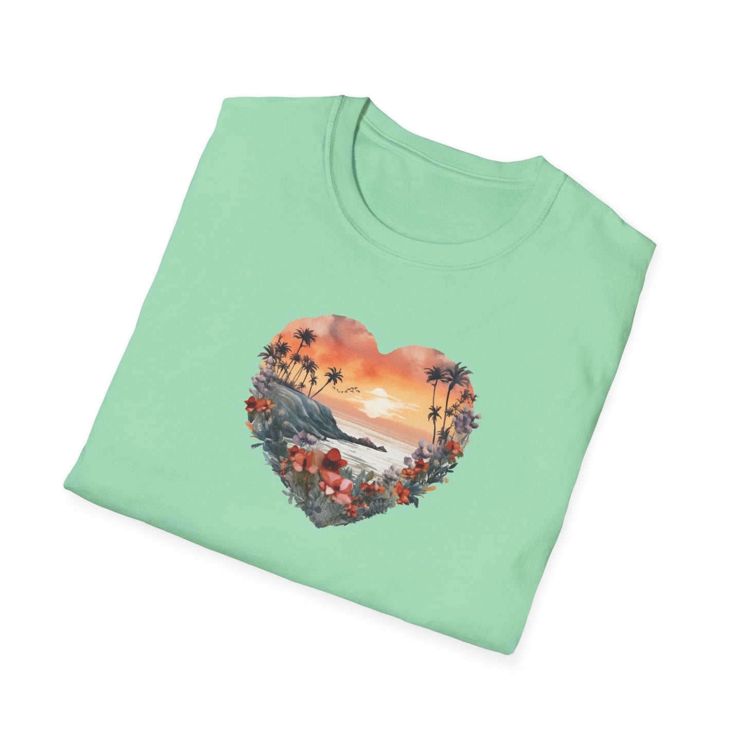Sunset At Beach T-Shirt