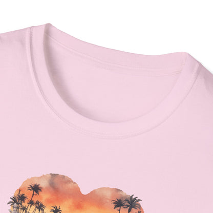 Sunset At Beach T-Shirt